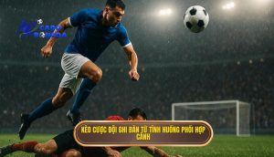 Kèo cược đội ghi bàn từ tình huống phối hợp cánh
