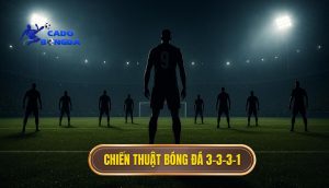 Chiến thuật bóng đá 3-3-3-1