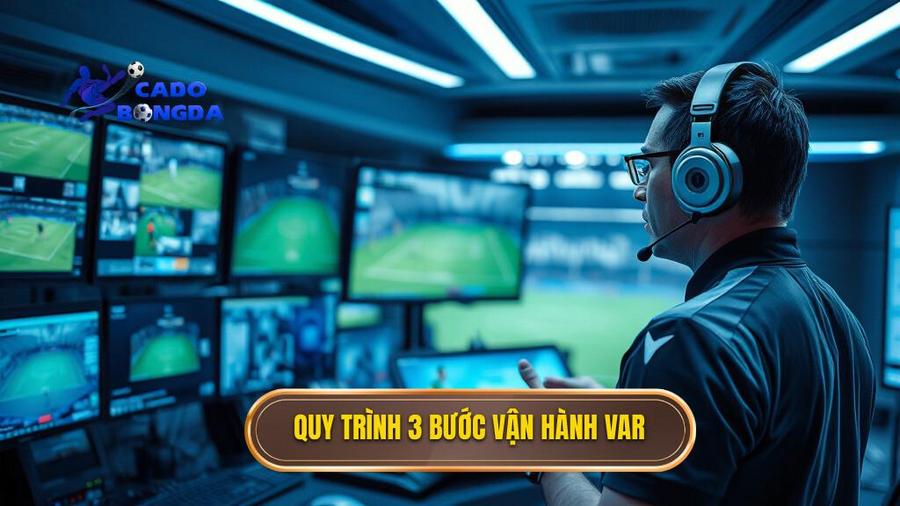 Quy trình 3 bước vận hành của VAR