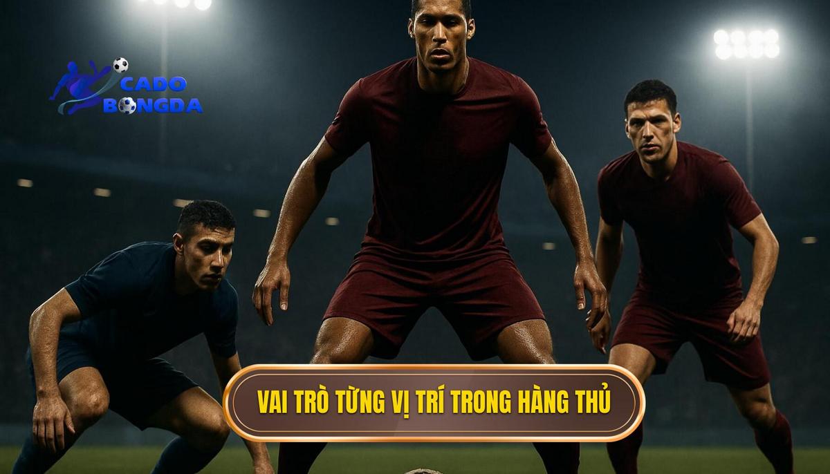 Phân tích vai trò chuyên sâu của từng vị trí trong hàng thủ