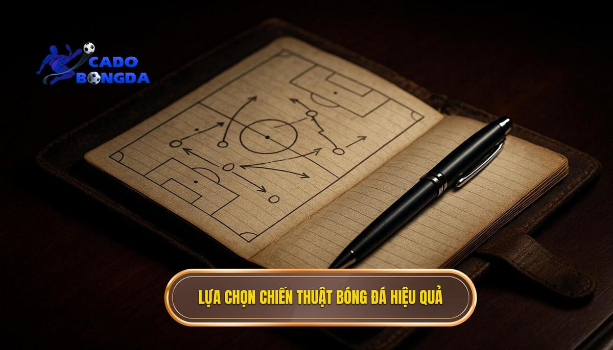 Tầm quan trọng của việc lựa chọn chiến thuật bóng đá hay trong thi đấu