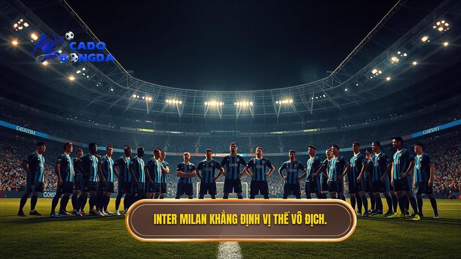 Inter Milan khẳng định vị thế vô địch.