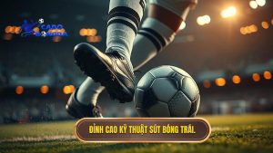 kỹ thuật sút bóng bằng lòng bàn chân trái